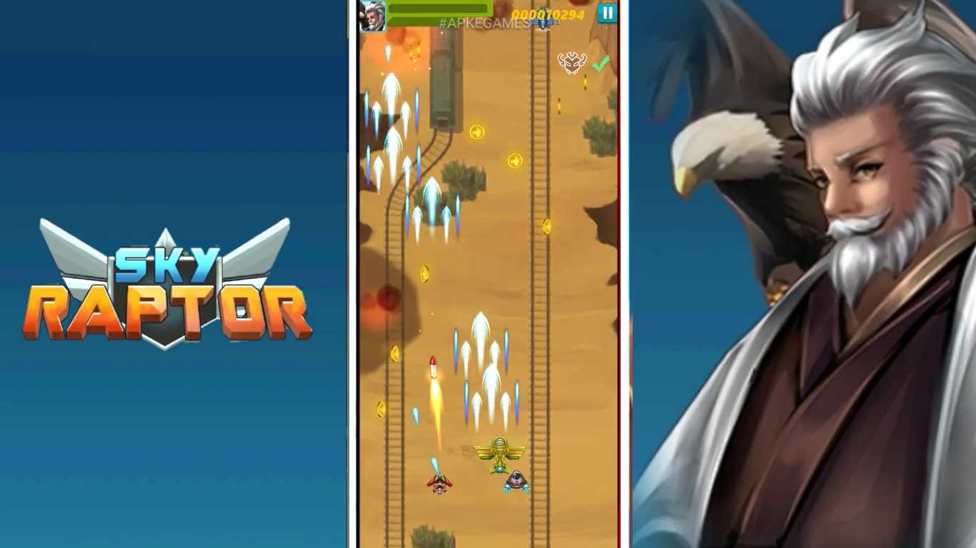 Sky Raptor mod apk cho android