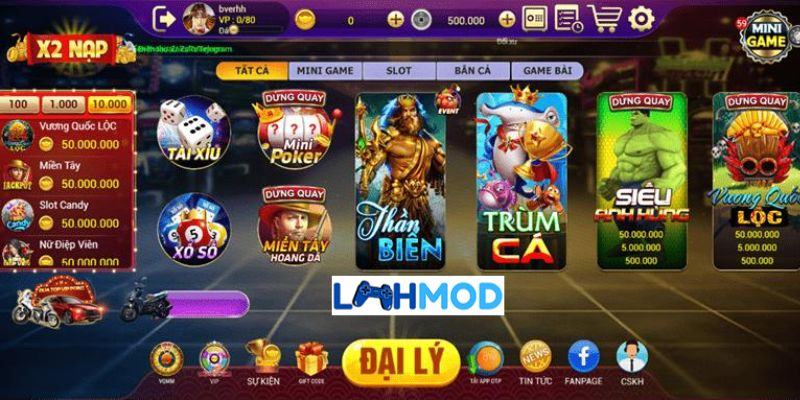 Kho game đặc sắc tại Locclub