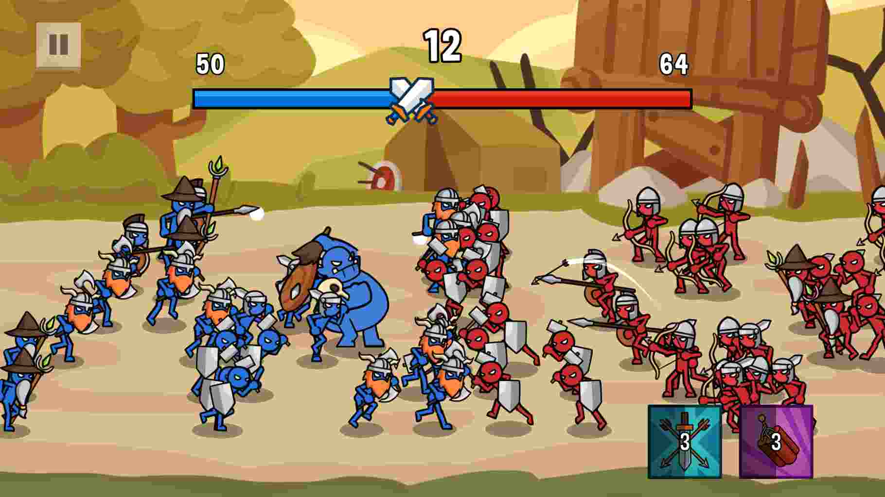 tai game Stick Wars 2 Battle of Legions mod apk