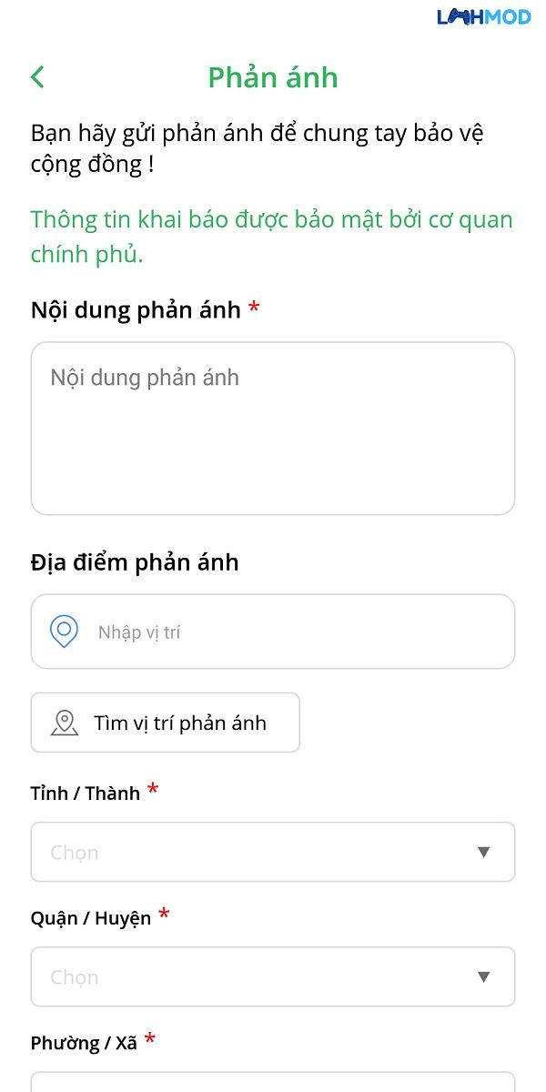 Nơi phản ánh, góp ý của người dân tới cơ quan phòng dịch 