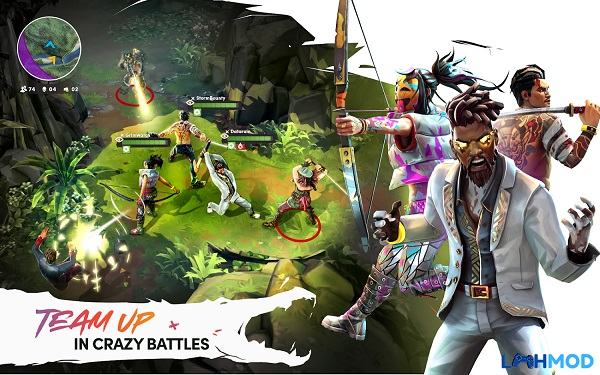 Một số đặc điểm hấp dẫn trong Wild Arena Survivors Mod