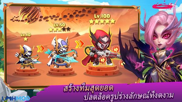 Cách chơi trong TapTap Heroes Mod