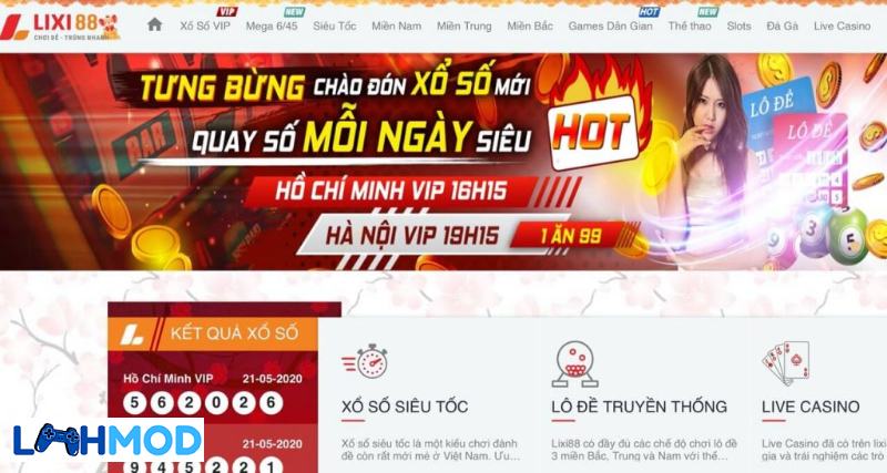 Các hình thức nạp tiền ở nhà cái Lixi88