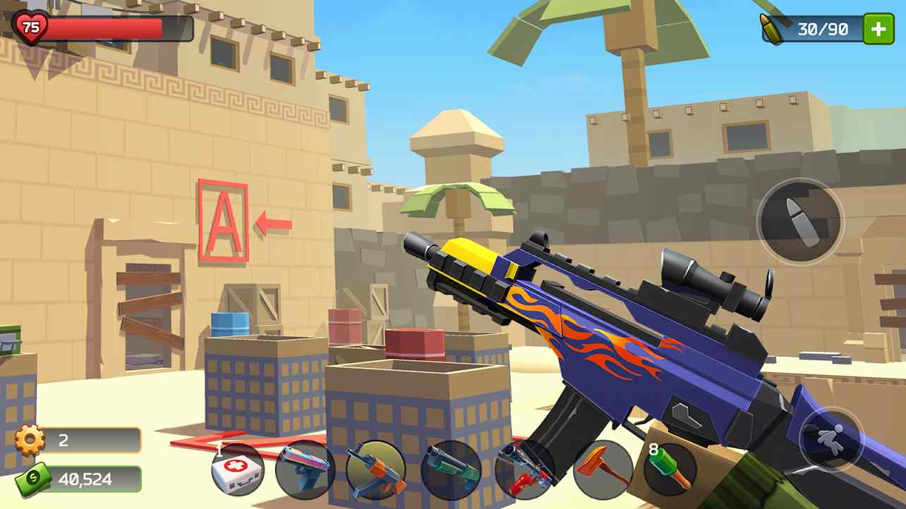 Dowload Pixel Combat Mod