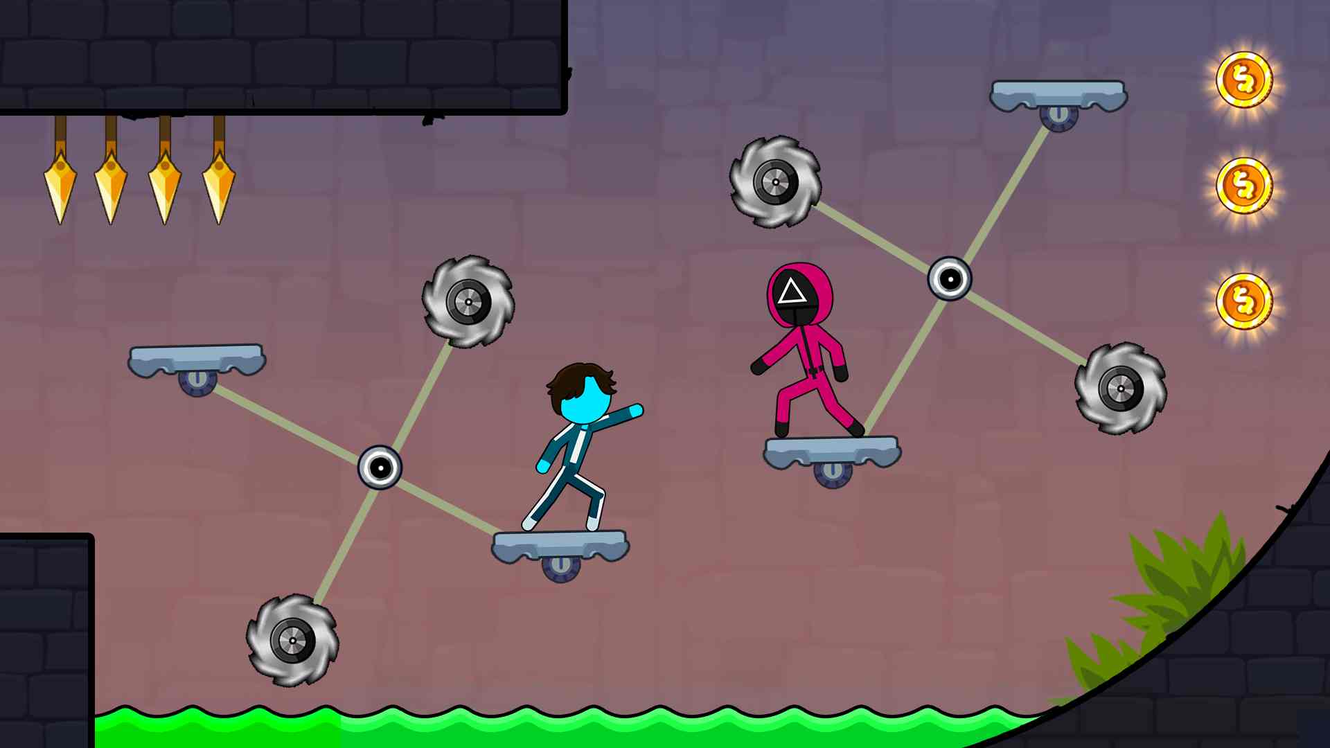 Stickman Red boy and Blue girl Mod