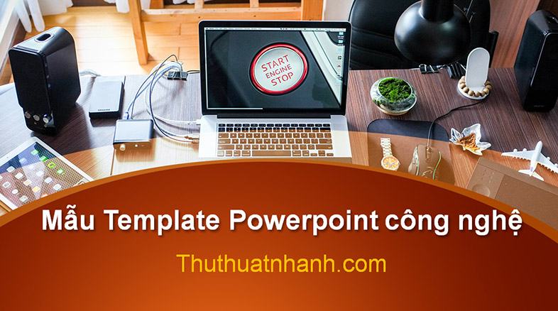 mau template powerpoint cong nghe