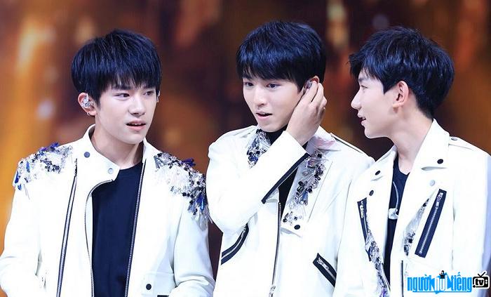 Ba thành viên điển trai của nhóm nhạc TFBOYS