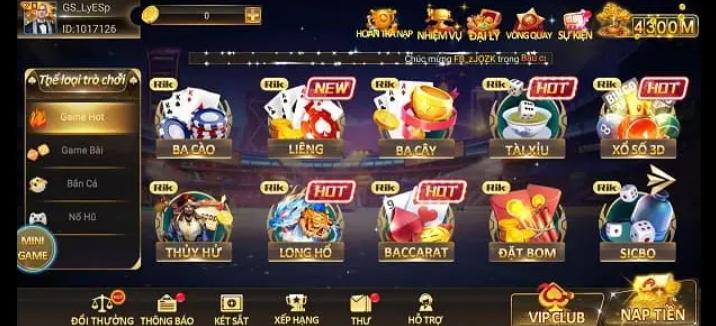 cổng game Rik789 Com