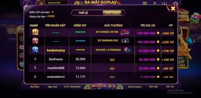 Cổng game Goplay Club