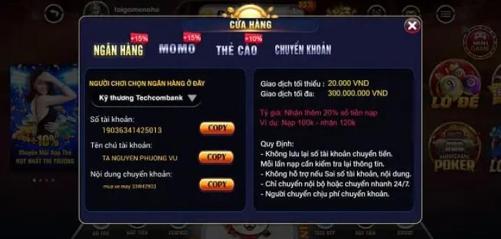  cổng game Sen Vin 