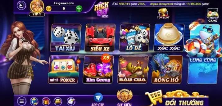 cổng game Rick88