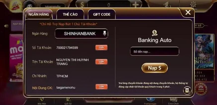 cổng game Sumwin vip