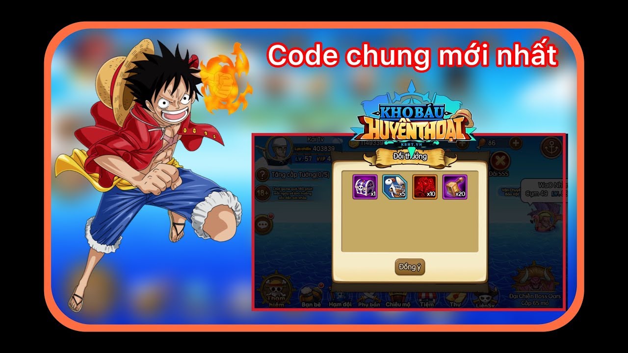 giftcode kho báu miễn phí