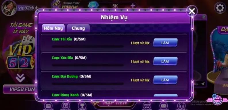 cổng game vip52