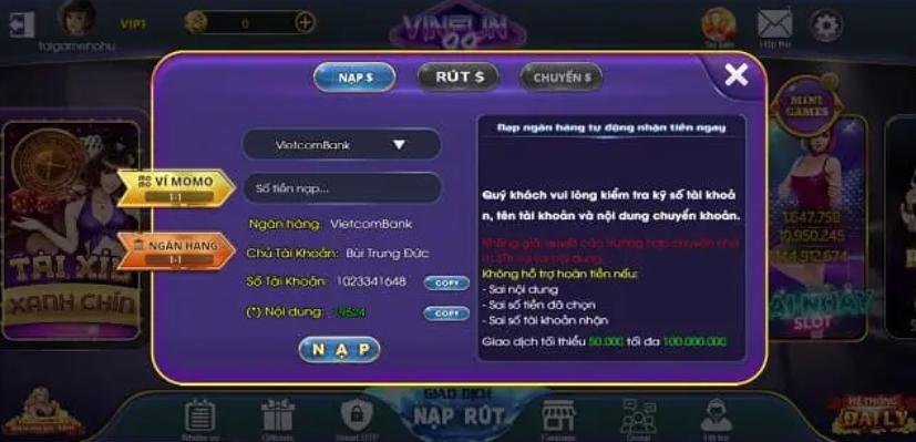 cổng game VinFun88