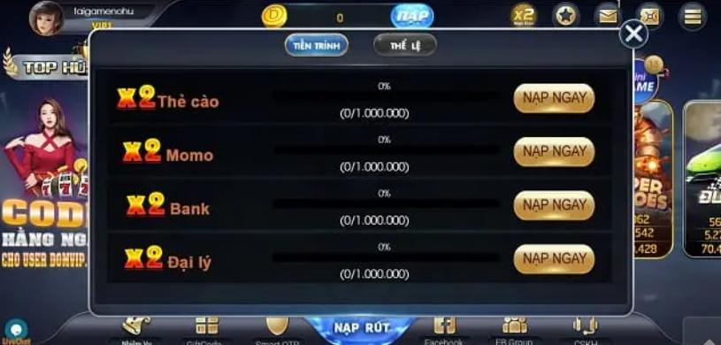 cổng game Domvip