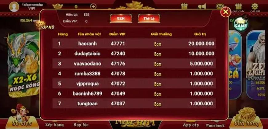 cổng game tứ quý