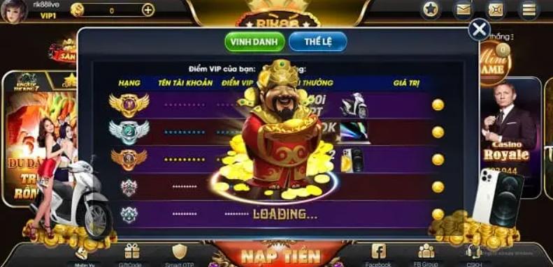 cổng game rik88 live