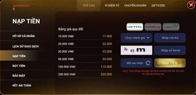 cổng game ok88fun