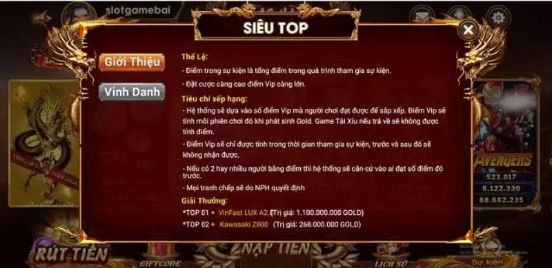 slot đổi thưởng