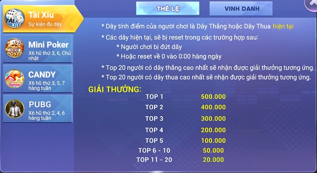 sự kiện go68win