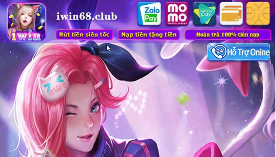 nạp rút iwin68 club