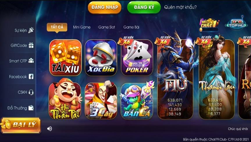 cổng game đổi thưởng 