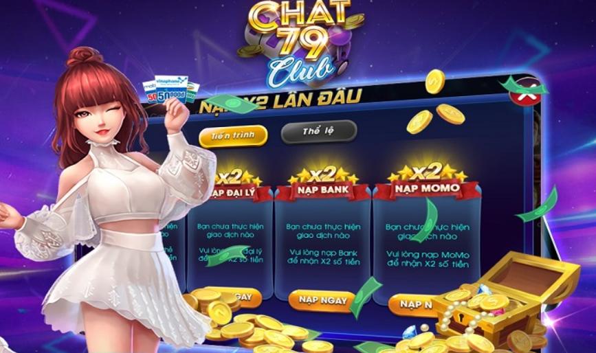 ưu đãi đổi thưởng chất79 club 