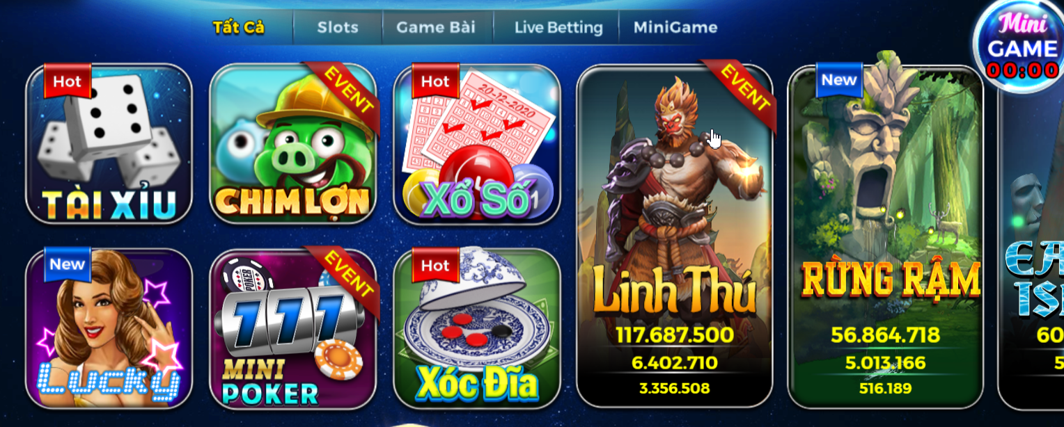 kho game bạch kim club